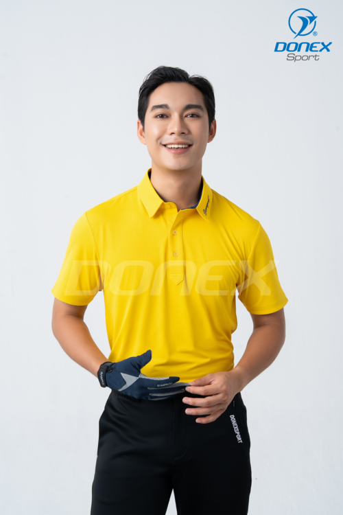 Áo thể thao nam MC-9146 Vàng phối navy